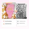 20 Pack 24"x16" Artificial Flower Wall Panels, Pink Floral Backdrop Decoration Faux Flowers Panel, Artificial Flower Wall Mat Silk Rose Flower Panels for Wedding Party Birthday Home Decoration view 4