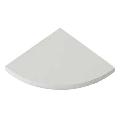 Corner Floating Shelves Corner Fan-Shaped Solid Wood Floating Shelf, Wall-Mounted/Nail-Free 90-Degree Corner Storage Rack, Can Bear 35kg (Color : A3, Size : 40x40x1.7cm)