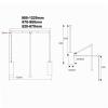 Adjustable Clothing Organizer Holder - Closet Organizer Rack For Pants And Coat, Pull Down Closet Rod For Hanging Clothes, Soft-Close Wardrobe Lift Retractable Cabinet Rail, Adjustable Width ( Size : view 2