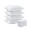 Acanva Cooling Bed Pillows for Sleeping, Premium Microfiber Filling Soft Supportive for Side Back and Stomach Sleepers,with Removable Cover Skin-Friendly, Standard(4 Count), White view 1