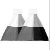 BOBOWUNY Black Grey White 2 Pcs Hanging Kitchen Hand Towels, Modern Abstract Geometric Gradient Art Super Soft Microfiber Tie Towels Aborbent Washcloth for Bathroom Oven Tea Bar view 1