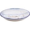 Polmedia Polish Pottery Dinner Plate UNIKAT - Winter Pattern Handmade in Boleslawiec Poland by Ceramika Artystyczna + Certificate of Authenticity view 2