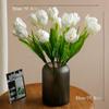 DFONCE Artificial Bonsai Tree Potted Plant Ornament Floral Desktop Bedroom Hotel Decorations Simulation Parrot Tulip Floral Living Room Exhibition Hall Shooting Props Fake Flowers Decoration Bouquets view 2