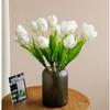 DFONCE Artificial Bonsai Tree Potted Plant Ornament Floral Desktop Bedroom Hotel Decorations Simulation Parrot Tulip Floral Living Room Exhibition Hall Shooting Props Fake Flowers Decoration Bouquets view 4