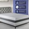 Celestial Sleep 12 Inch Full Mattress, Made in The USA, CertiPUR-US, Oeko-Tex, and Fiberglass-Free Certified Cooling Bed, Gel Memory Foam Mattress in a Box - Soft view 4