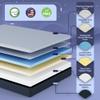 Celestial Sleep 8 Inch King Mattress, Made in The USA, CertiPUR-US, Oeko-Tex, and Fiberglass-Free Certified Cooling Bed, Gel Memory Foam Mattress in a Box - Firm view 2