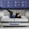 Celestial Sleep 12 Inch Split King Mattress, Made in The USA, CertiPUR-US, Oeko-Tex, and Fiberglass-Free Certified Cooling Bed, Gel Memory Foam Mattress in a Box - Soft view 3
