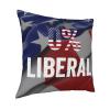 0% Liberal Soft Comfortable Double Sided Plush Pillow Case with Strong Home Practicality 18 X 18 in view 2