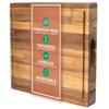 Saffron & Sage Large Wood Cutting Board - Thick 16 x 12 x 1.5 Inch Acacia Wooden Cutting Boards for Kitchen use with Deep Juice Groove, Reversible Chopping Board Doubles as a Big Charcuterie Board view 1