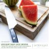 Saffron & Sage Large Wood Cutting Board - Thick 16 x 12 x 1.5 Inch Acacia Wooden Cutting Boards for Kitchen use with Deep Juice Groove, Reversible Chopping Board Doubles as a Big Charcuterie Board view 4