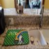 Caroline's Treasures WDK4751DDM Black Boston Terrier St. Patrick's Day Dish Drying Mat Absorbent Dish Drying Mat Pad for Kitchen Counter Dish Drainer Mat for Countertop, 14 x 21", Multicolor view 2