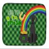 Caroline's Treasures WDK4844DDM Black Great Dane St. Patrick's Day Dish Drying Mat Absorbent Dish Drying Mat Pad for Kitchen Counter Dish Drainer Mat for Countertop, 14 x 21", Multicolor view 1