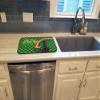 Caroline's Treasures WDK4844DDM Black Great Dane St. Patrick's Day Dish Drying Mat Absorbent Dish Drying Mat Pad for Kitchen Counter Dish Drainer Mat for Countertop, 14 x 21", Multicolor view 3