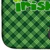 Caroline's Treasures WDK4844DDM Black Great Dane St. Patrick's Day Dish Drying Mat Absorbent Dish Drying Mat Pad for Kitchen Counter Dish Drainer Mat for Countertop, 14 x 21", Multicolor view 4