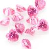 Vase Pearlfection 60 Floating Crystal Large Blush Pink Hearts- Fills 2 Gallons of Transparent Gels for Floating Effect-with Measured Floating Gels Prep Bags for Best Results! view 2