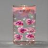 30 Floating Large Sparkling Pink Hearts-Fills 1 Gallon of Transparent Gels for Floating Effect-with Measured Floating Gels Prep Bag for Best Results! view 1