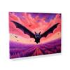 Sense Canvas Bat Vibrant Flying 5 Canvas Art - Home Decor Wall Art Print Poster Painting Large 40x30 / 1.5" view 1
