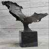 EUROPEAN BRONZE Bronze Sculpture Modern Art Abstract Male and Female Kissing by Dali Decor Decorative Gift Deal view 4