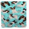 Caroline's Treasures MLM1082TBLT Tricolor Papillon Soft Travel Blanket with Bag Airplane Blanket, Indoor Outdoor Camping Blanket for Traveling, Picnics, Beach Trips, Concerts