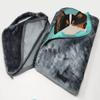 Caroline's Treasures MLM1082TBLT Tricolor Papillon Soft Travel Blanket with Bag Airplane Blanket, Indoor Outdoor Camping Blanket for Traveling, Picnics, Beach Trips, Concerts view 3