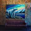 Sense Canvas Bear Polar 48 Canvas Art - Home Decor Wall Art Print Poster Painting Large 40x30 / 1.5" view 3