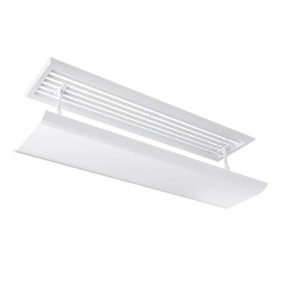 Air Conditioning Deflectors for Central Ceiling Air Conditioners Prevent Direct Air Blowing And Interference With The Direct Flow of Cold Air Adjustable Angle Light Material Artefacts ( Size : 130*20