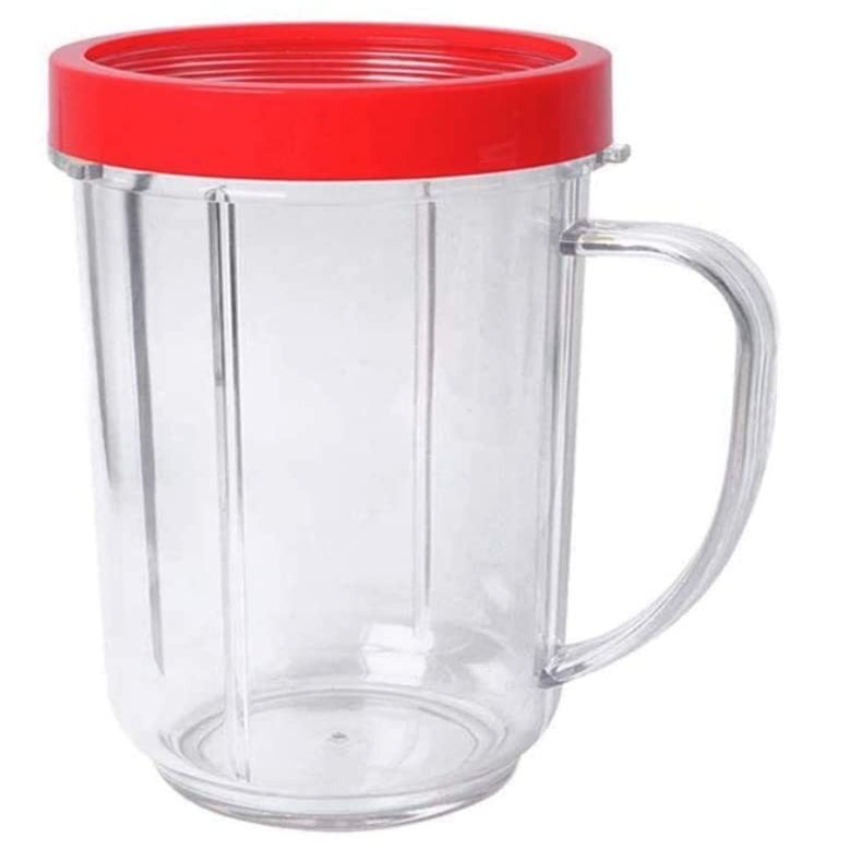 TJPoto # MB250W juicer MBR-1701 MBR-1702 MBR-1101 MB-BX1770-02 MB1001 16oz hanlde cup with ring Replacement Part new