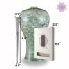 BALWOO Chopsticks [Made in Korea][5 Sets] 430 Premium Stainless Steel Chopsticks, Mukbang Kitchen Utensil, Cutlery Silverware Stainless Tableware (Goryeo Celadon White) view 3