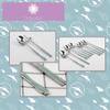 BALWOO Chopsticks [Made in Korea][5 Sets] 430 Premium Stainless Steel Chopsticks, Mukbang Kitchen Utensil, Cutlery Silverware Stainless Tableware (Goryeo Celadon Blue) view 4