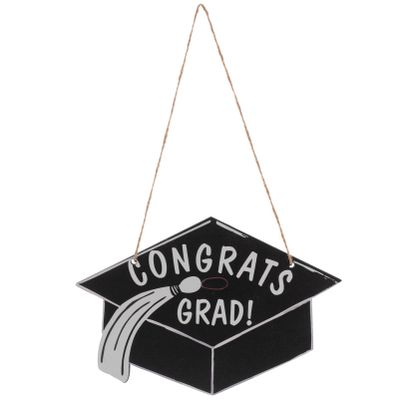 Operitacx Wooden Graduation Cap Plaque Graduation Ornament for Design for Hanging Doorways Walls