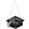 Operitacx Wooden Graduation Cap Plaque Graduation Ornament for Design for Hanging Doorways Walls view 1