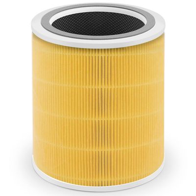 NXBHG Core 400S Replacement Filter Compatible with LEVOIT Core 400S, 3-in-1 Filter, Activated Carbon Filtration, Compared to Part# Core 400S-RF Yellow