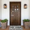 Abipuir Knock Before Entering Door Sign What Happens at The Cabin Stays at The Cabin Rug Childrens Room Decor Front Door Inside Mat (Size : 65X90CM) view 4