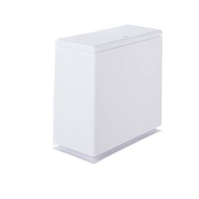 CRAGCO Kitchens Trash Can Simple Trash can Living Room Kitchen Bathroom Rectangular Double Large Trash can Office Large Waste Paper Basket Home Office - Holds Waste (Color : Gold)