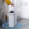 CRAGCO Kitchens Trash Can 14LAutomatic Induction Trash Can Smart Trash Can with Cover in Domestic Kitchen Trash can Home Office - Holds Waste (Color : Gold) view 3