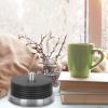 CALLARON Silicone Cup Mat Set Drink Coasters with Storage Holder for Home Bar Accessories view 4