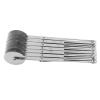 Dough Pastry Cutter Multi Wheel Stainless Steel Pizza Cutter Dough Pastry Bread Cutting Tool Kitchen Baking Tool Versatile Brownie Cutter Pasta Maker(7 Wheel) view 4