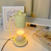 Candle Light Cup Shape with 2 Bulbs 35w Melting Wax Lamp Eye Protection Dimmable Candle Warmer Romantic Aromatherapy Lamp view 3