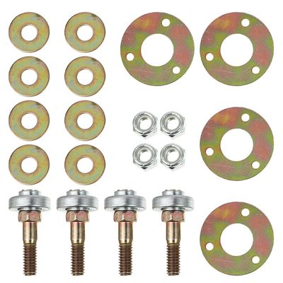 Angoily Rocker Chair 4pcs Furniture Rocking Chair Bearing Connecting Piece Screws Bolts Furniture Connecting Accessories Mecedora