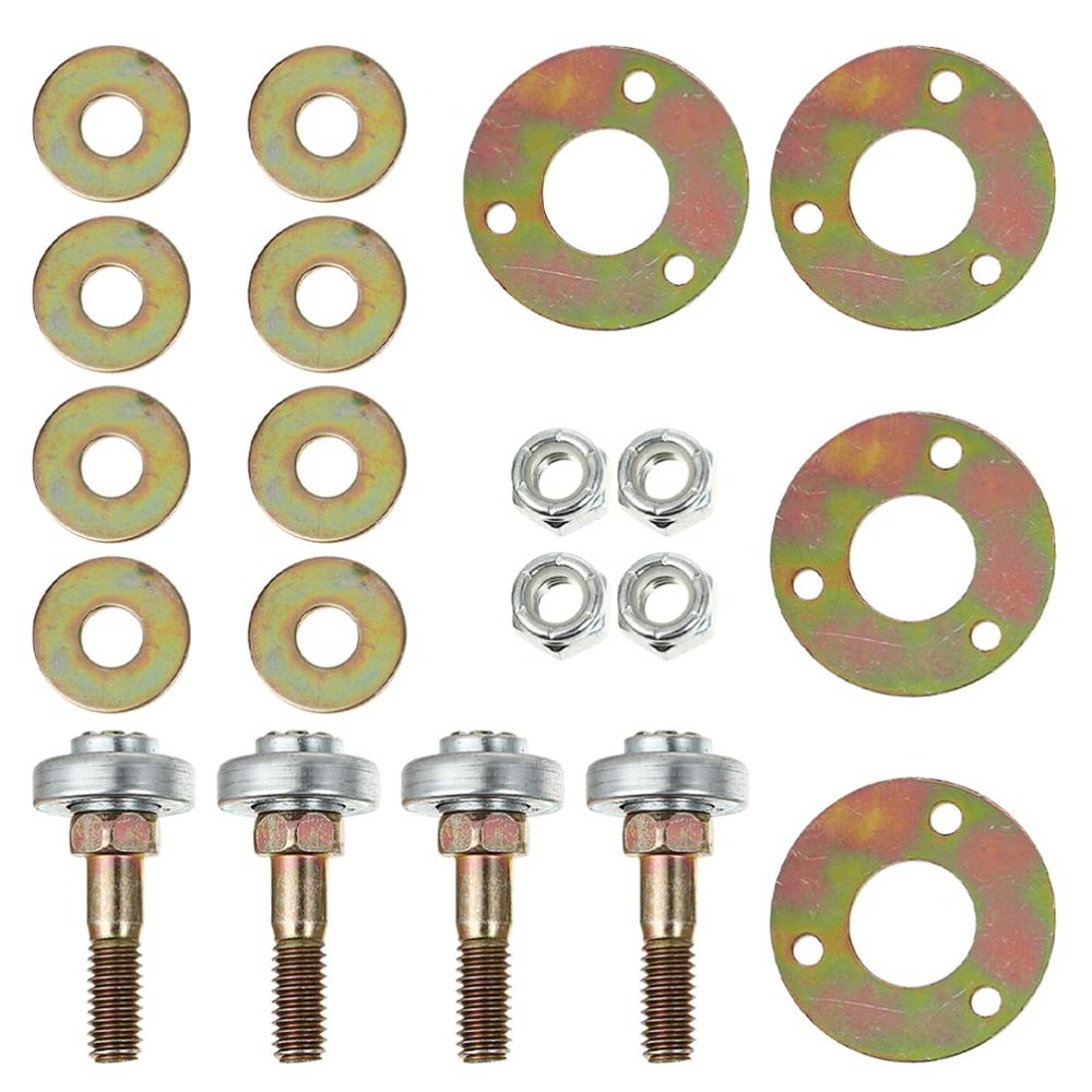Angoily Rocker Chair 4pcs Furniture Rocking Chair Bearing Connecting Piece Screws Bolts Furniture Connecting Accessories Mecedora