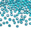 YGFRSTO Flat Glass Marbles 1 Pound Vase Filler Fire Pit Glass Pebbles for Indoor Plants, Aquarium Fish Tank Decorations, Home Decor, Fire Pit, Landscaping, Arts Crafts (Ocean Blue) view 2