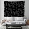 BELECO Large Science Tapestry Chemistry Classroom Blackboard Educational Tapestry Chemical Formula Science Art Wall Tapestry Science Lab Mad Science Decor Classroom Bedroom Living Room Dorm Decor view 4