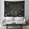 BELECO Science Tapestry Classroom Blackboard Educational Tapestry 60x40 Inch Biology Math Physics Science Formulas Tapestry Science Lab Mad Science Decor Classroom Bedroom Living Room Dorm Decor view 3