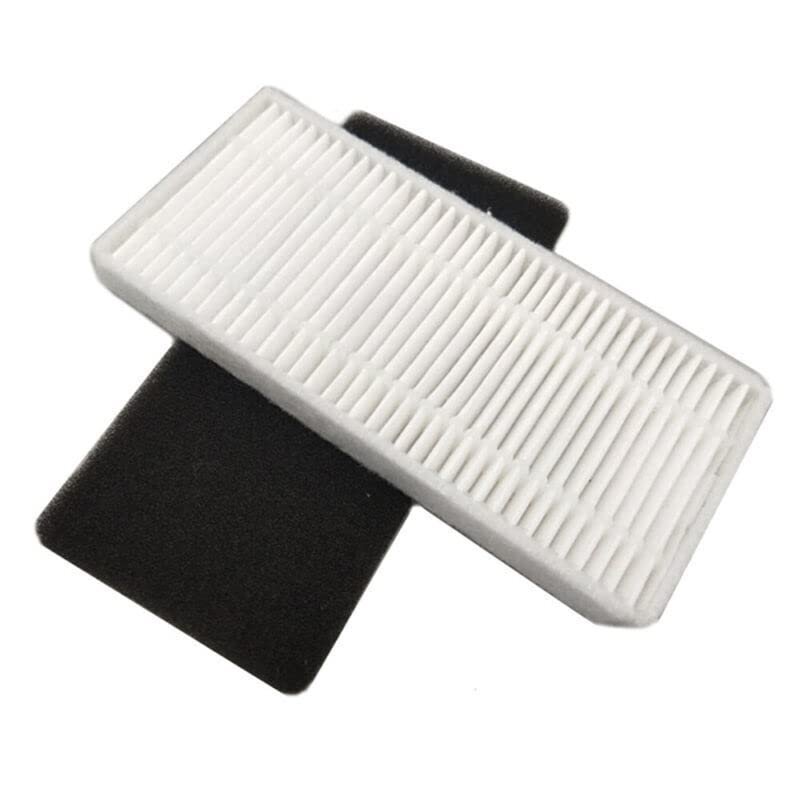Harpra For Ecov-acs DEE-BOT N79 N79S DN622 500 Vacuum Main/Side Brush Filter Replacement (1* HEPA Filter)