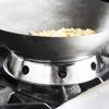Pizarra Universal Wok Support Rack Stand - Round Bottom Wok Ring for Stove Fry Pans Kitchen view 2