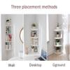 Corner Floating Shelves White Solid Wood Corner Shelf, Wall Tripod/Flower Shelf Storage Shelf Display Shelf, Large Capacity and Easy Installation view 4