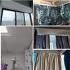 Room Divider Ceiling Track System Shower Curtain Flexible Shower Curtain Track with Hooks, Ceiling Mount Sliding Rod with Track Curtain System, Bendable Hospital Room Privacy Partition ( Size : 1.6m/5 view 2