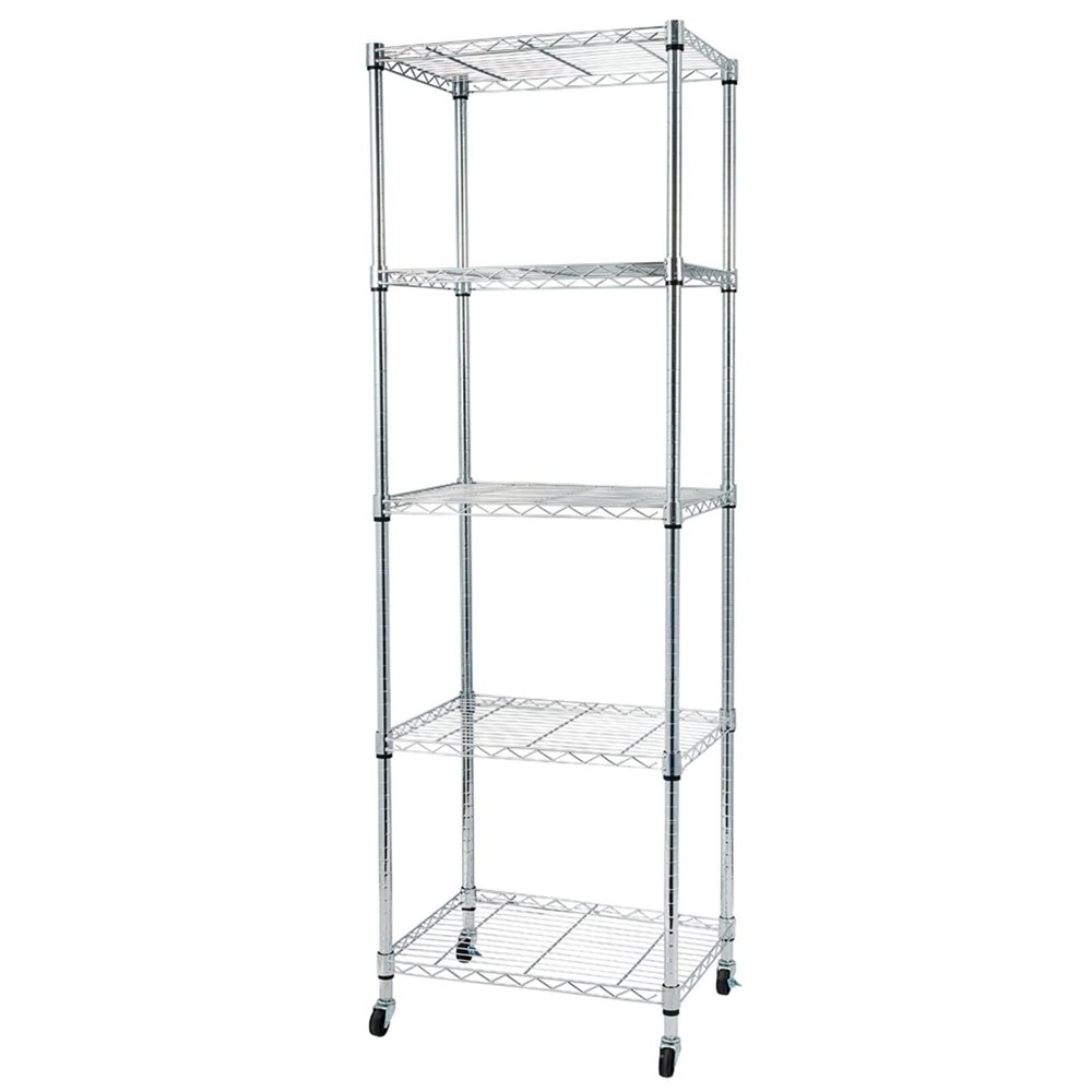 DDOY Shelves for Storage Utility Shelf Storage Shelf Space Saver Metal Shelves Shelf Storage Wire Rack Metal Rack Wire Racks for Storage