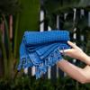 Waffle Towel for Bath Spa Sauna Beach Pool Gym-35"x67" Oversized Towel-Turkish Towel Peshtemal-Luxurious Absorbent Towel-%100 Cotton Towel - High Quality-Towel-Quick Dry (Navy Blue) view 2