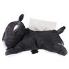 YYOYY Adorable Soft Cartoon Dog Cat Tissue Box, Creative Tissue Hanging Holder, Napkin Dispenser Hanging Pouch for Home, Living Room, Bedroom & Car (Glasses cat 6548) view 4